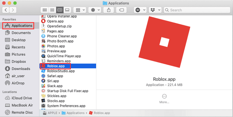 Roblox Studio App Mac